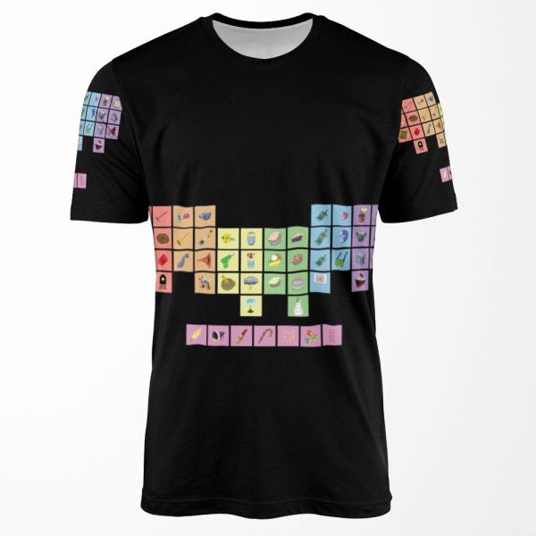 The Periodic Table Of Gags All-over-print T-shirt