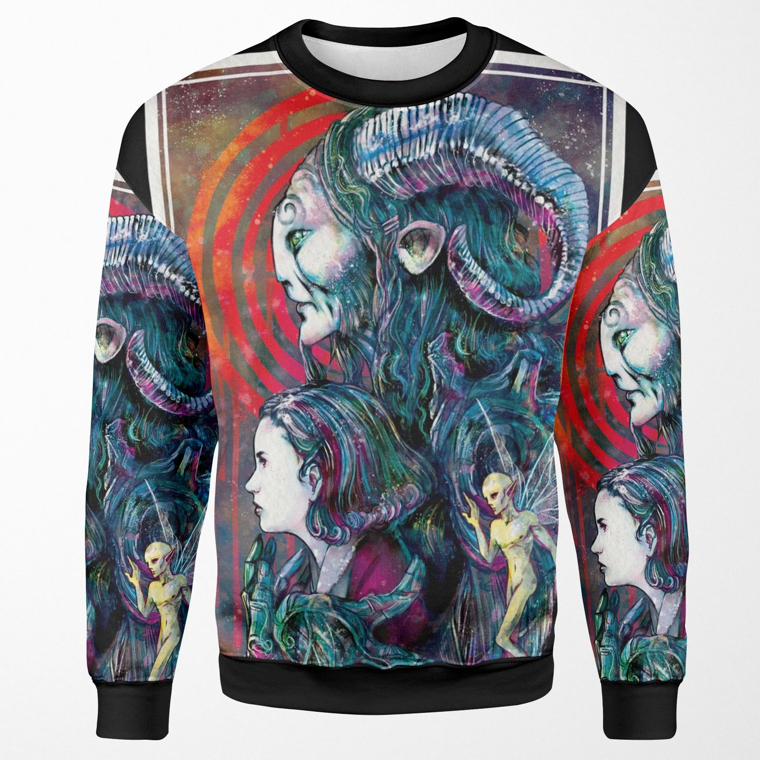 The Princess And The Faun All-over-print Unisex Sweatshirt