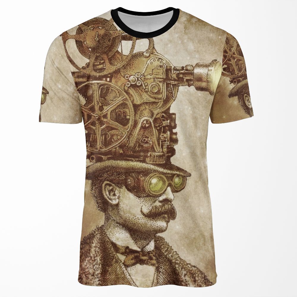 The Projectionist Sepia Option All-over-print T-shirt