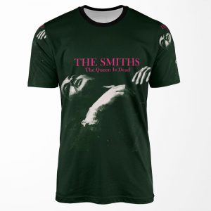 The Queen Is Dead Graphic All-over-print T-shirt