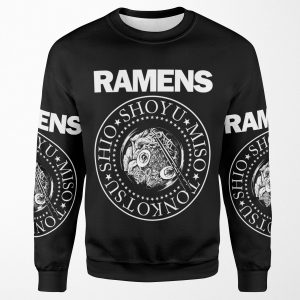 The Ramens Bowl Ramen Noodle Punk Rock Music All-over-print Unisex Sweatshirt