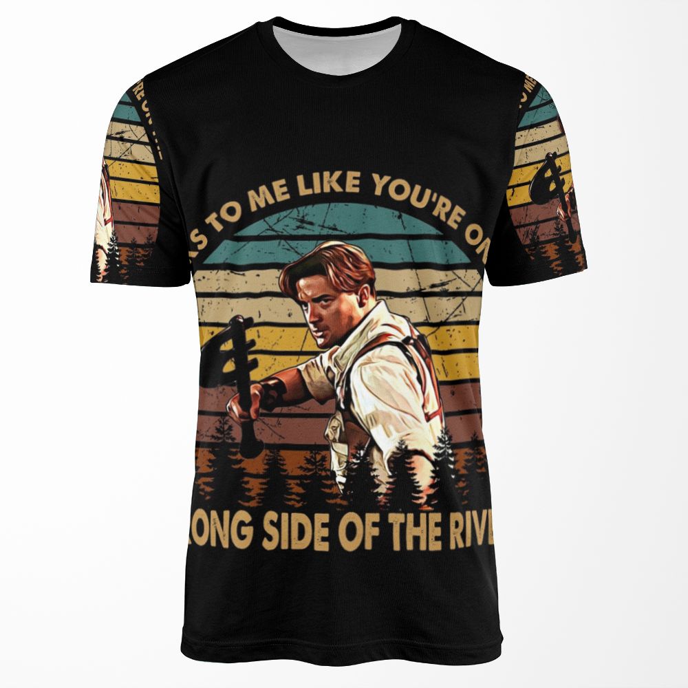 The River The Mummy Brendan Gift Art All-over-print T-shirt