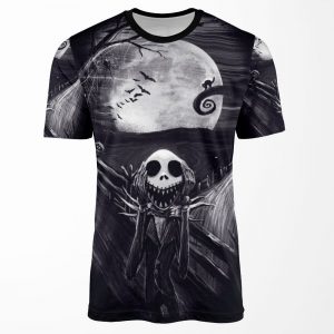 The Scream Before Christmas All-over-print T-shirt