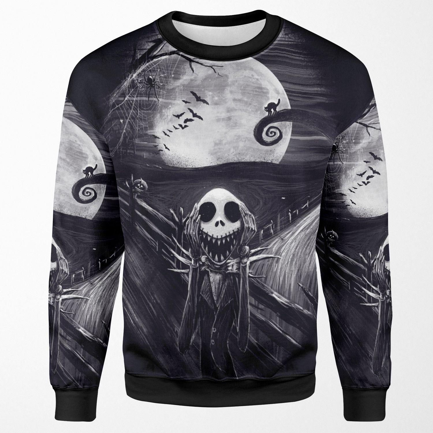 The Scream Before Christmas All-over-print Unisex Sweatshirt