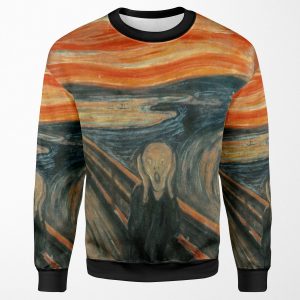 The Scream Munch All-over-print Unisex Sweatshirt