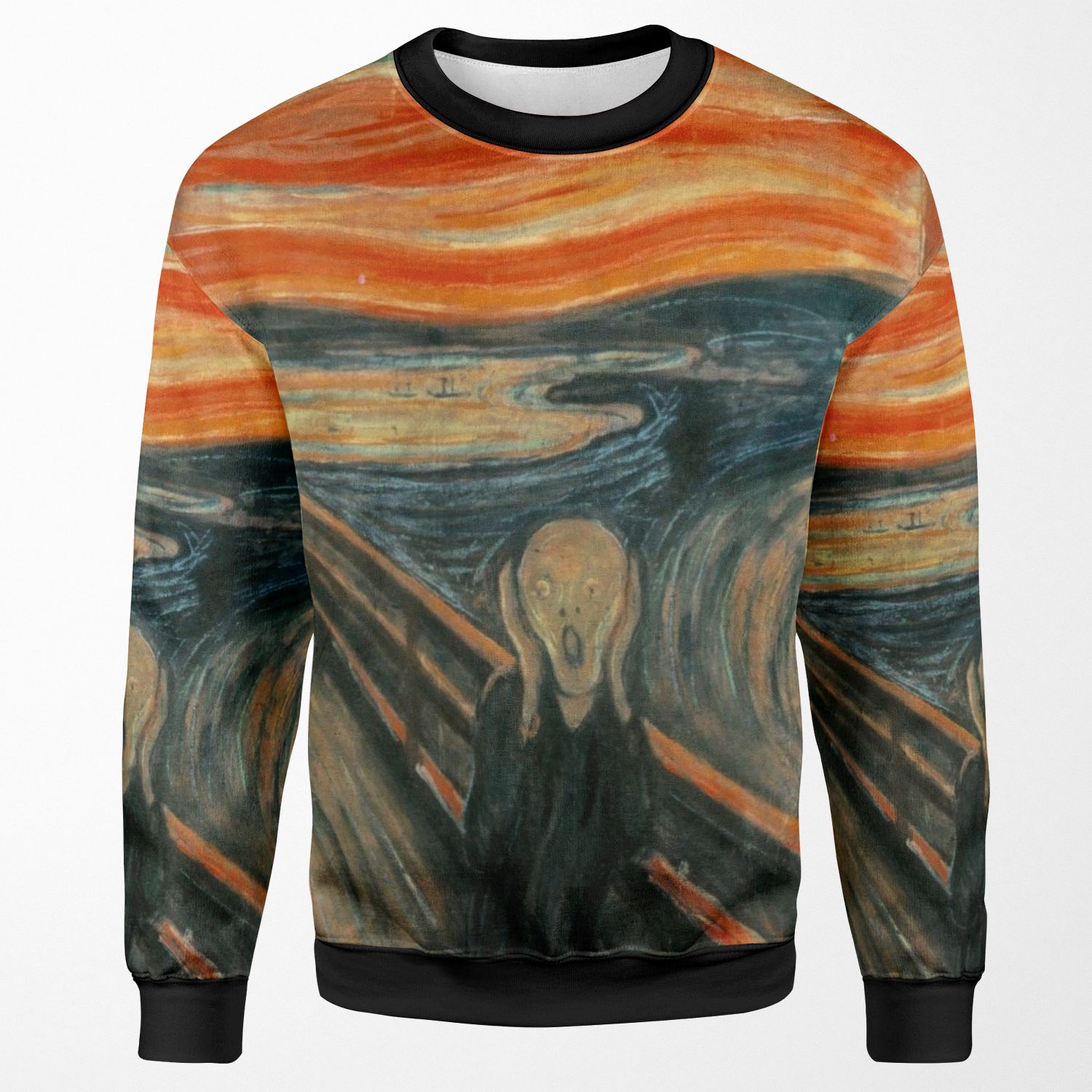 The Scream Munch All-over-print Unisex Sweatshirt