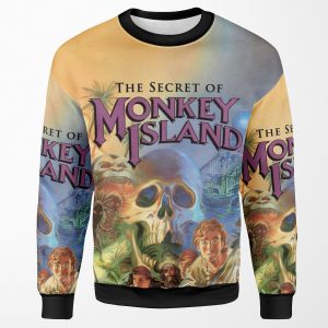The Secret Of Monkey Island All-over-print Unisex Sweatshirt