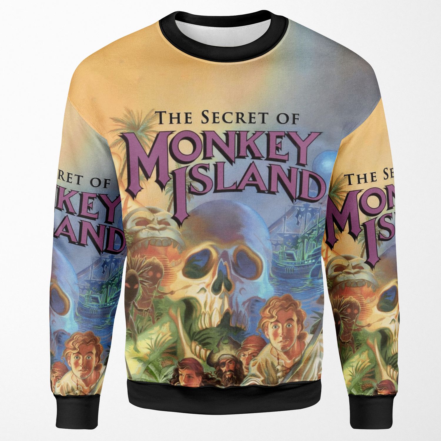 The Secret Of Monkey Island All-over-print Unisex Sweatshirt