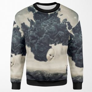 The Selfie A Dark Surrealism All-over-print Unisex Sweatshirt