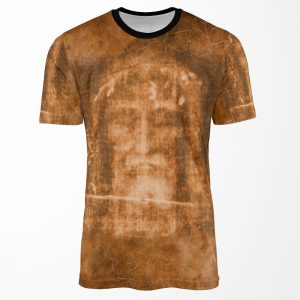 The Shroud Of Turin Holy Face Crucifix Cross Jesus Passion 101 Oa All-over-print T-shirt