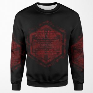 The Sith Code All-over-print Unisex Sweatshirt