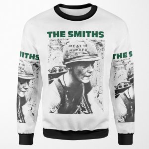 The Smiths Meat Is Murder Punk Rock Morissey Retro Unisex T Shirt Design Shirts All-over-print Unisex Sweatshirt
