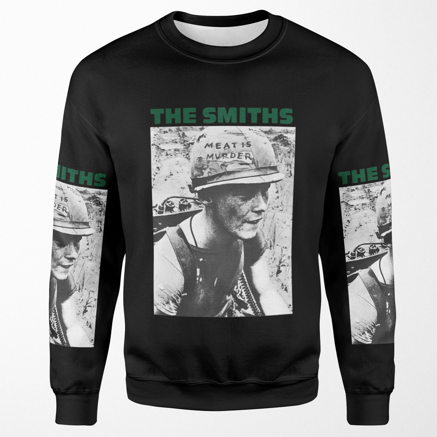 The Smiths Meat Is Murder Punk Rock Morissey Retro Unisex T All-over-print Unisex Sweatshirt