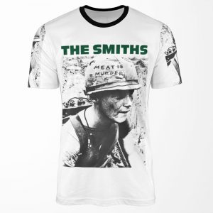 The Smiths Meat Is Murder Punk Rock Morissey Retro Unisexdesign Shirts All-over-print T-shirt