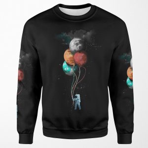 The Spaceman S Trip All-over-print Unisex Sweatshirt