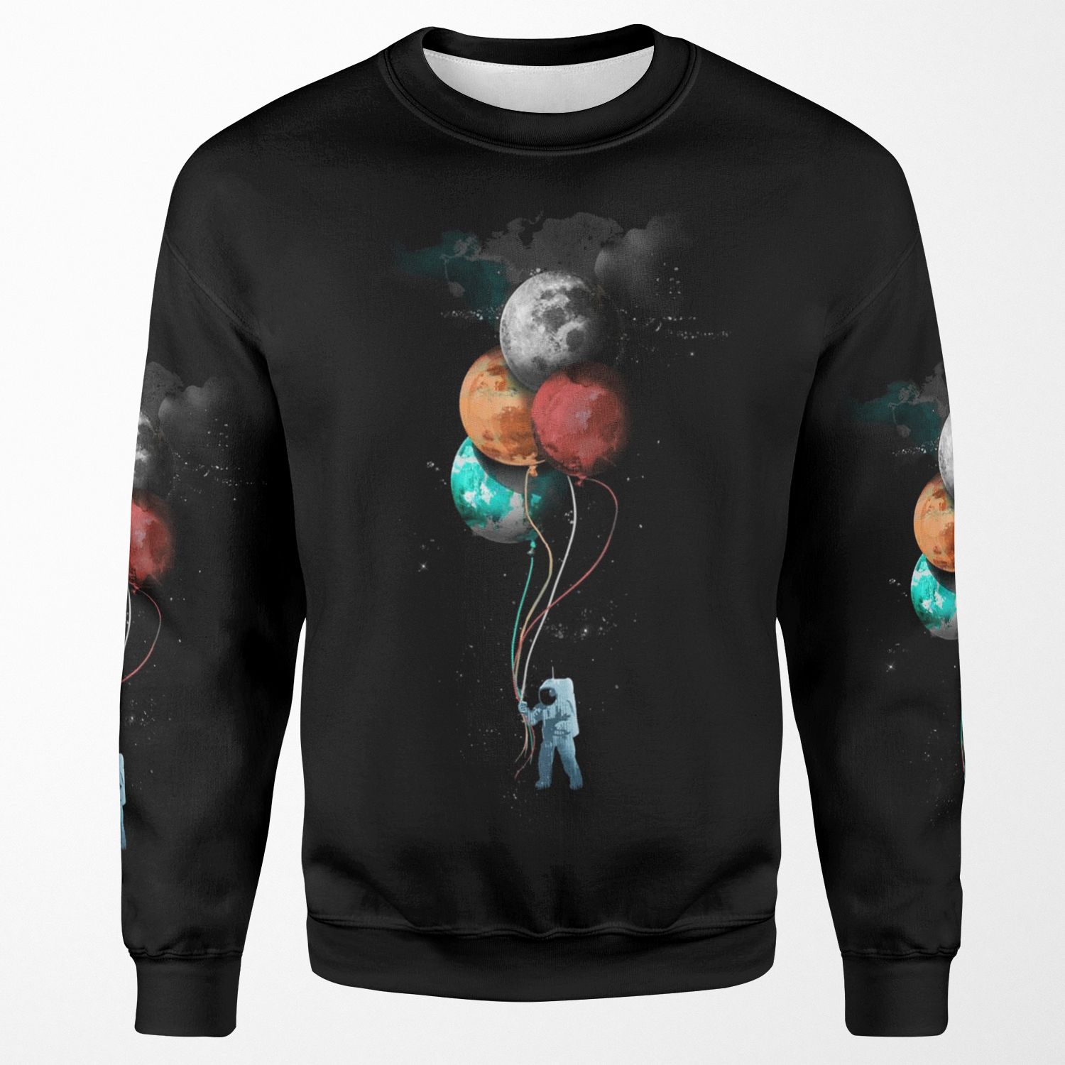 The Spaceman S Trip All-over-print Unisex Sweatshirt