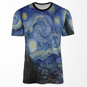 The Starry Night By Vincent Van Gogh All-over-print T-shirt