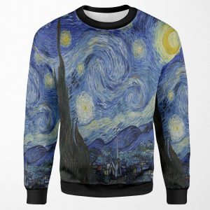 The Starry Night By Vincent Van Gogh All-over-print Unisex Sweatshirt