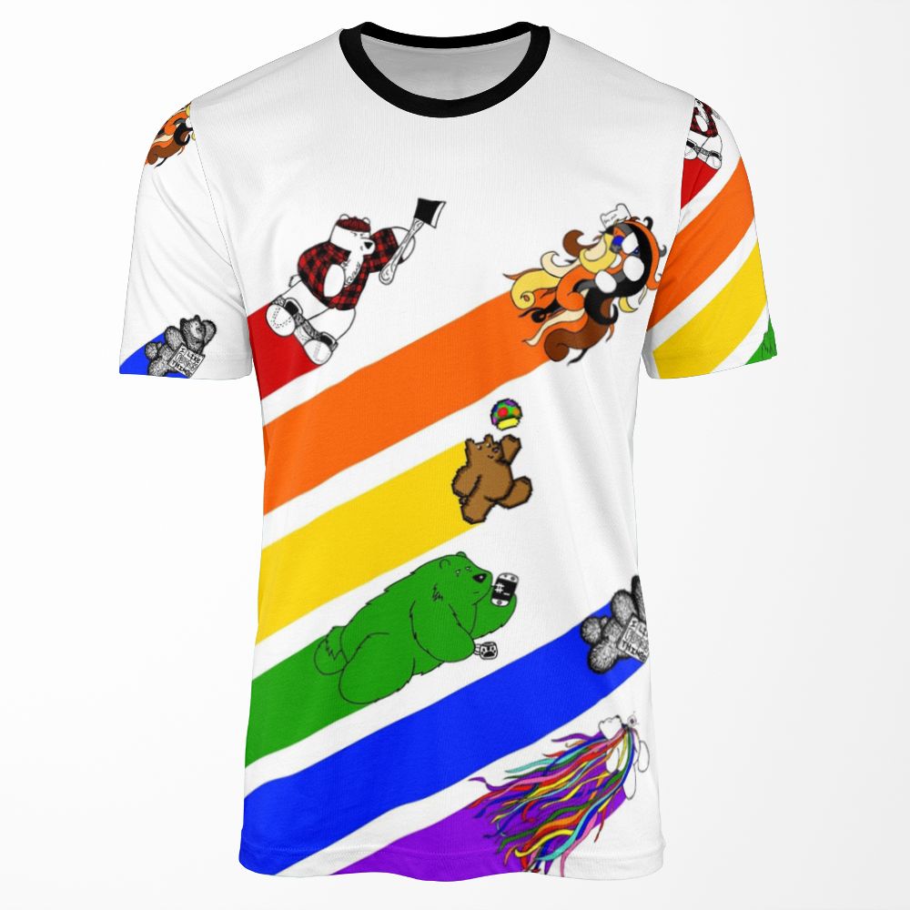 The Super Best Bears Pride All-over-print T-shirt