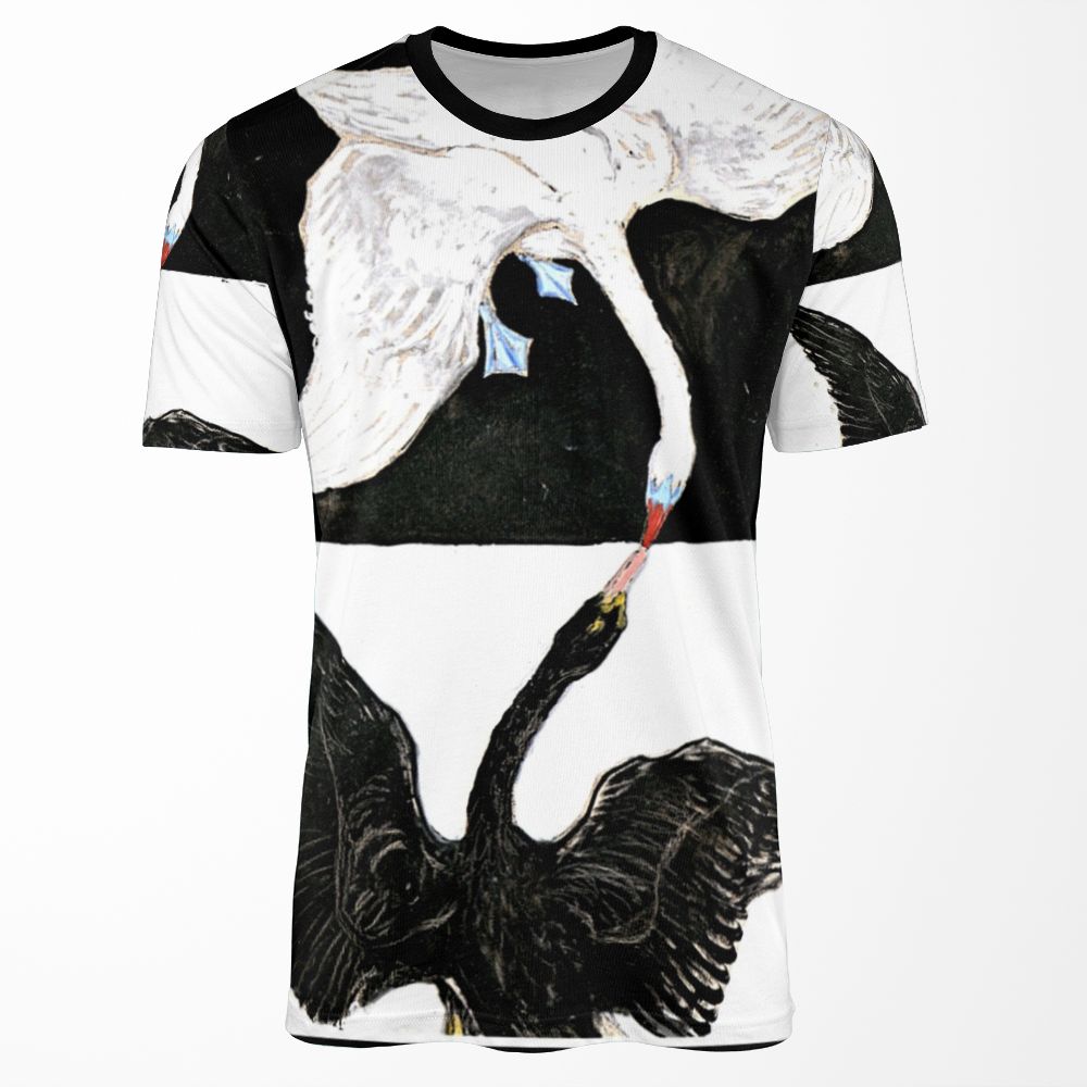 The Swan No 6 Group Ix Suw By Hilma Af Klint All-over-print T-shirt