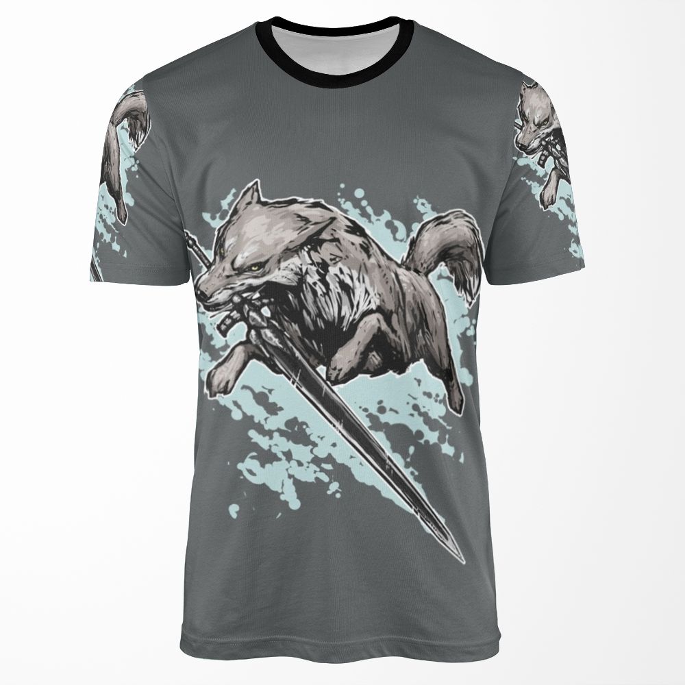 The Swordswolf All-over-print T-shirt