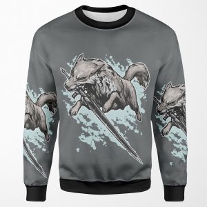 The Swordswolf All-over-print Unisex Sweatshirt