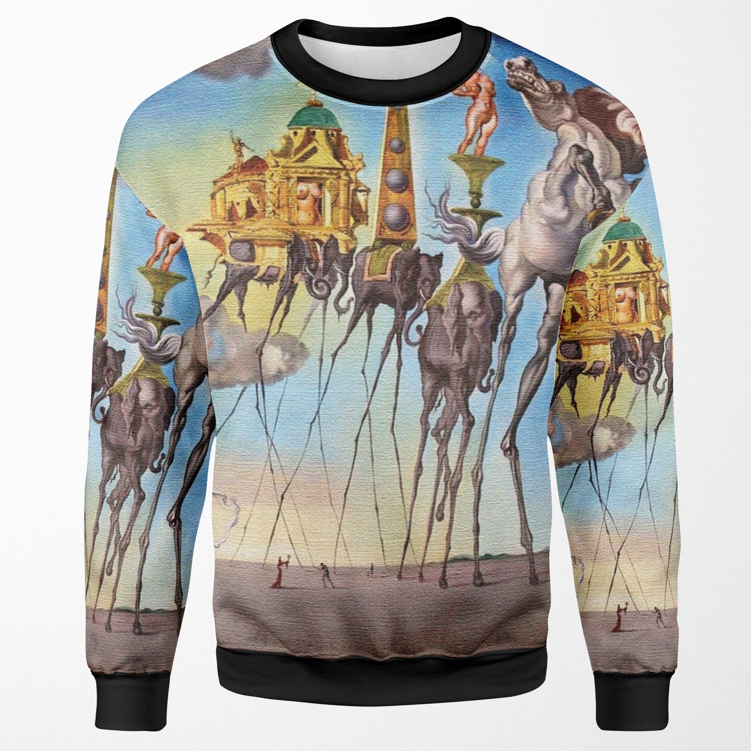 The Temptation Of St Anthony All-over-print Unisex Sweatshirt