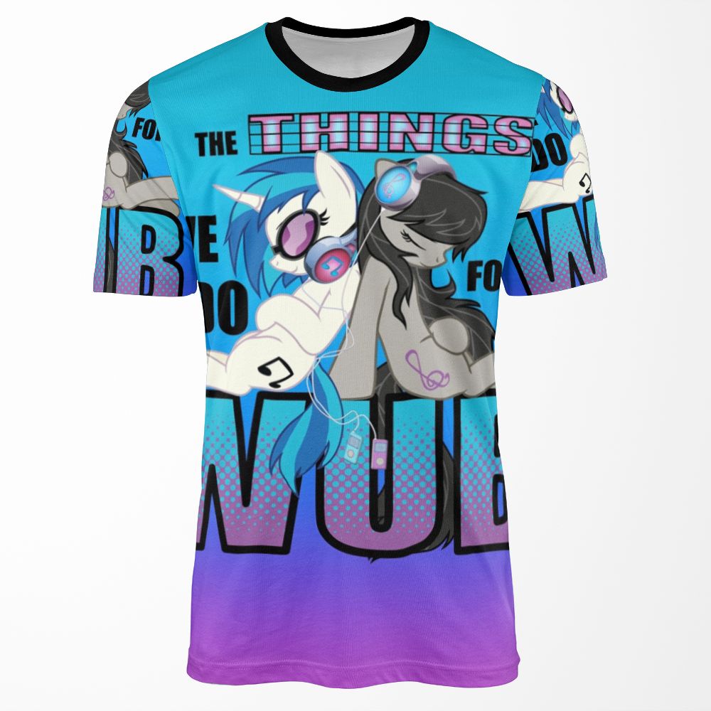 The Things We Do For Wub All-over-print T-shirt