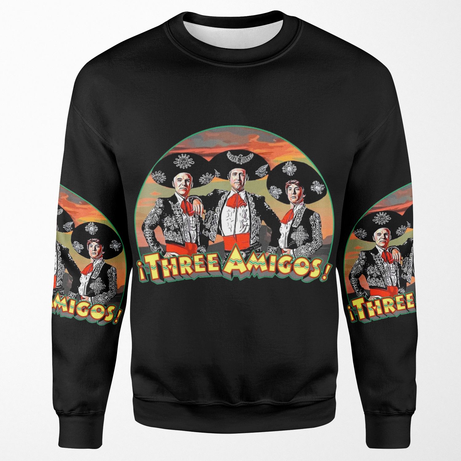 The Three Amigos All-over-print Unisex Sweatshirt