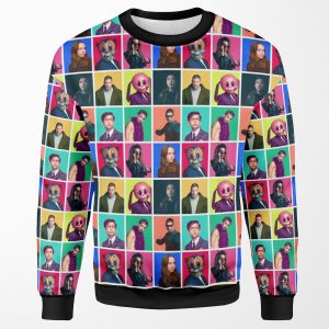 The Umbrella Academy Character Collage All-over-print Unisex Sweatshirt