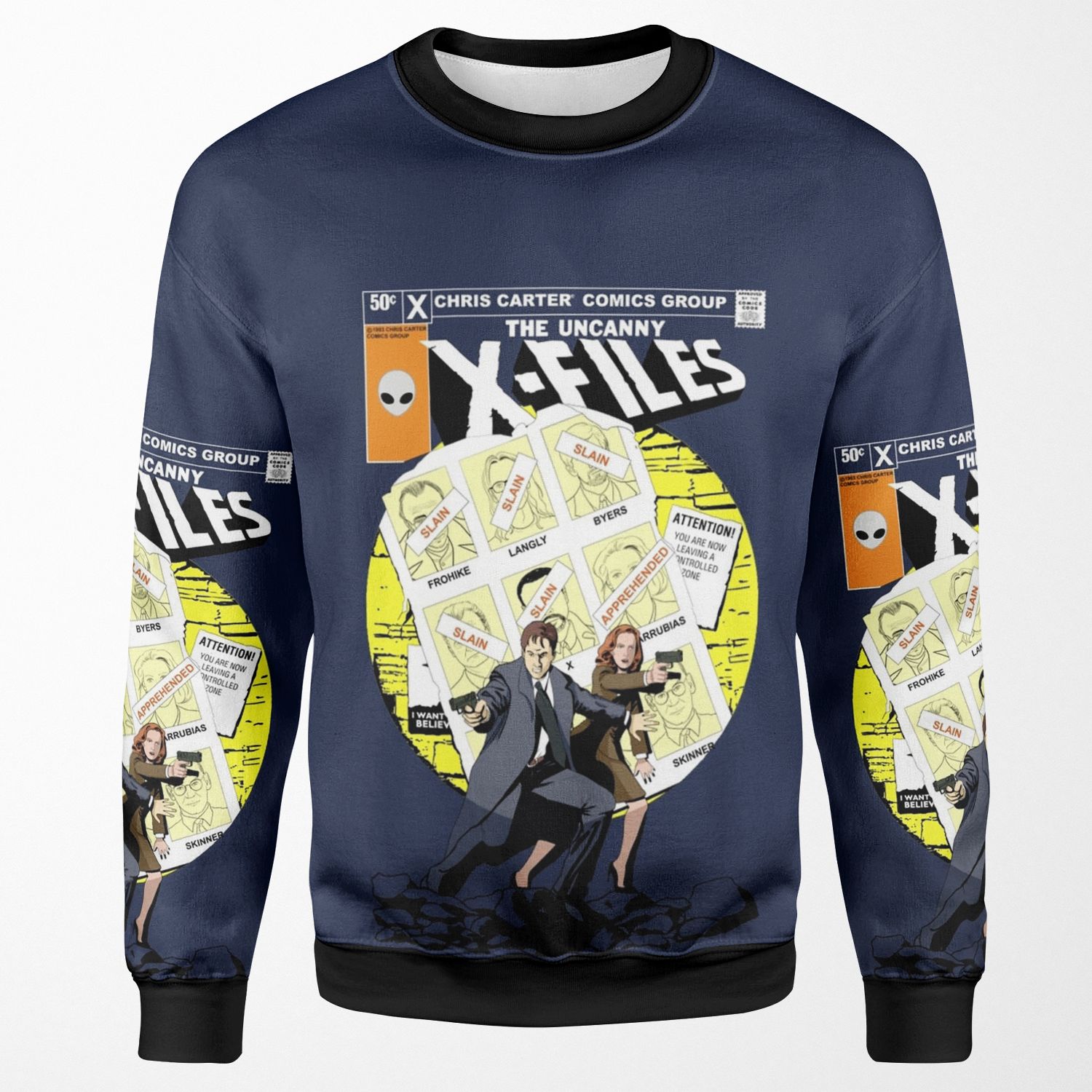 The Uncanny X Files All-over-print Unisex Sweatshirt
