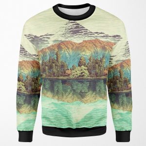 The Unknown Hills In Kamakura All-over-print Unisex Sweatshirt