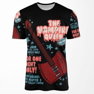The Vampire Queen Music Poster All-over-print T-shirt