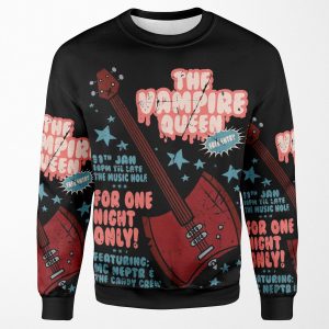 The Vampire Queen Music Poster All-over-print Unisex Sweatshirt