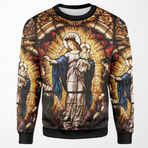 The Virgin Mary All-over-print Unisex Sweatshirt
