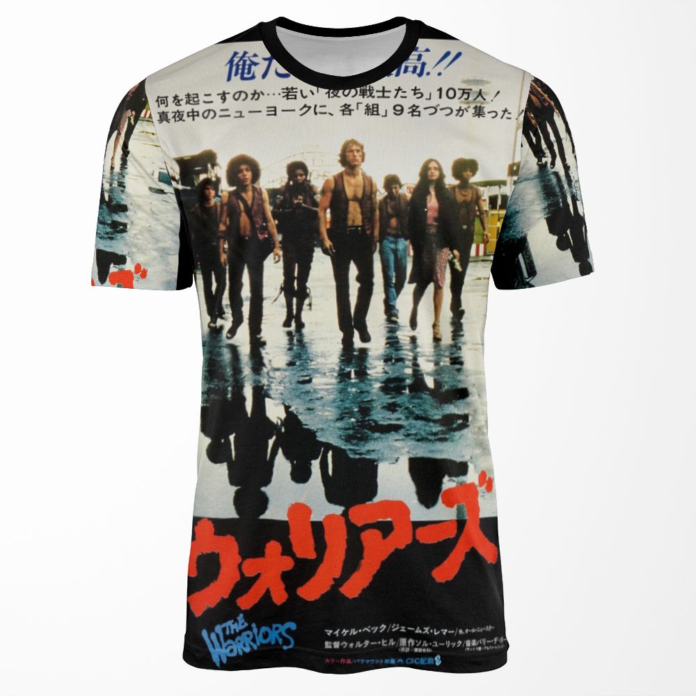 The Warriors Japanese Poster All-over-print T-shirt