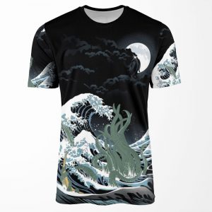 The Wave Off R Lyeh All-over-print T-shirt