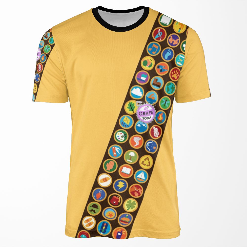 The Wilderness Must Be Explored All-over-print T-shirt