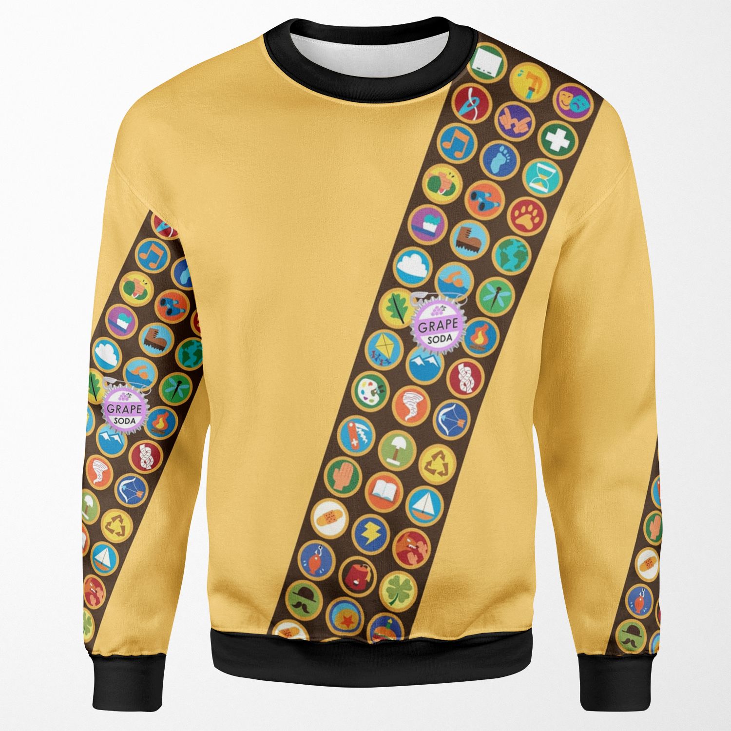 The Wilderness Must Be Explored All-over-print Unisex Sweatshirt