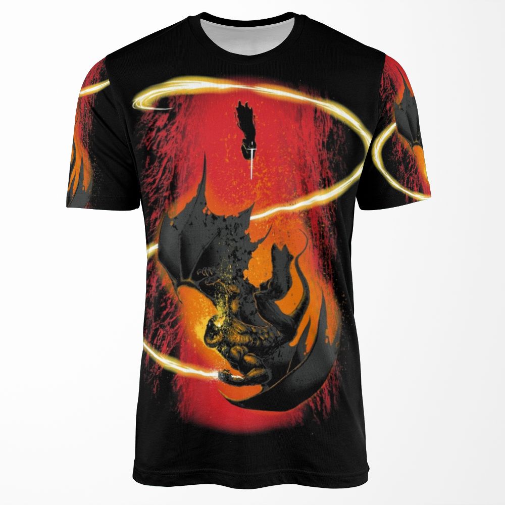 The Wizard And The Demon All-over-print T-shirt