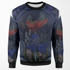The Wolf All-over-print Unisex Sweatshirt