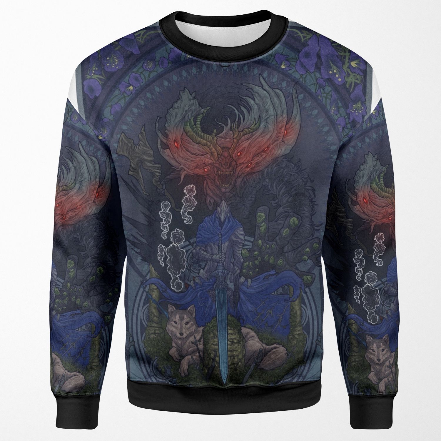 The Wolf All-over-print Unisex Sweatshirt