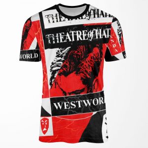 Theatre Of Hate Westworld Propaganda All-over-print T-shirt