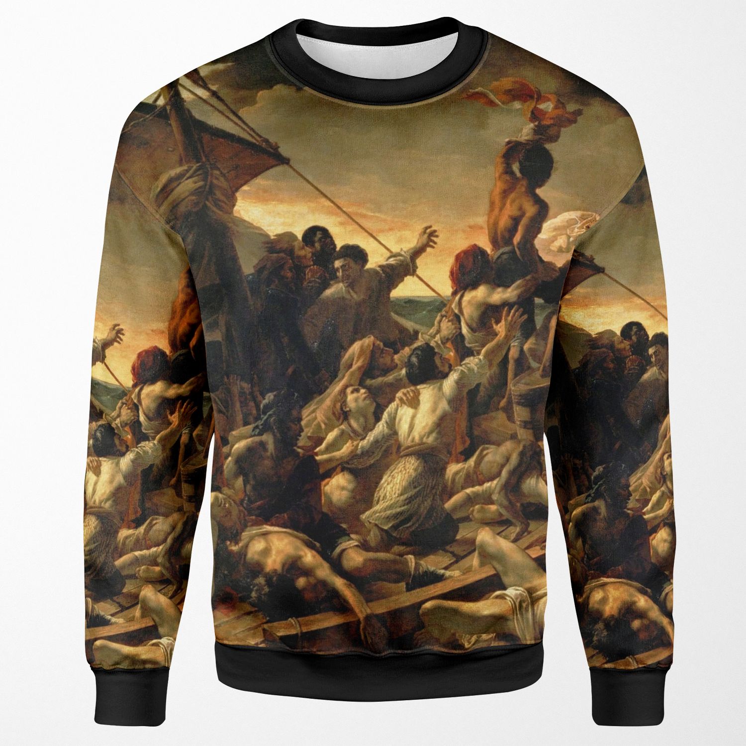 Theodore Gericault The Raft Of The Medusa All-over-print Unisex Sweatshirt