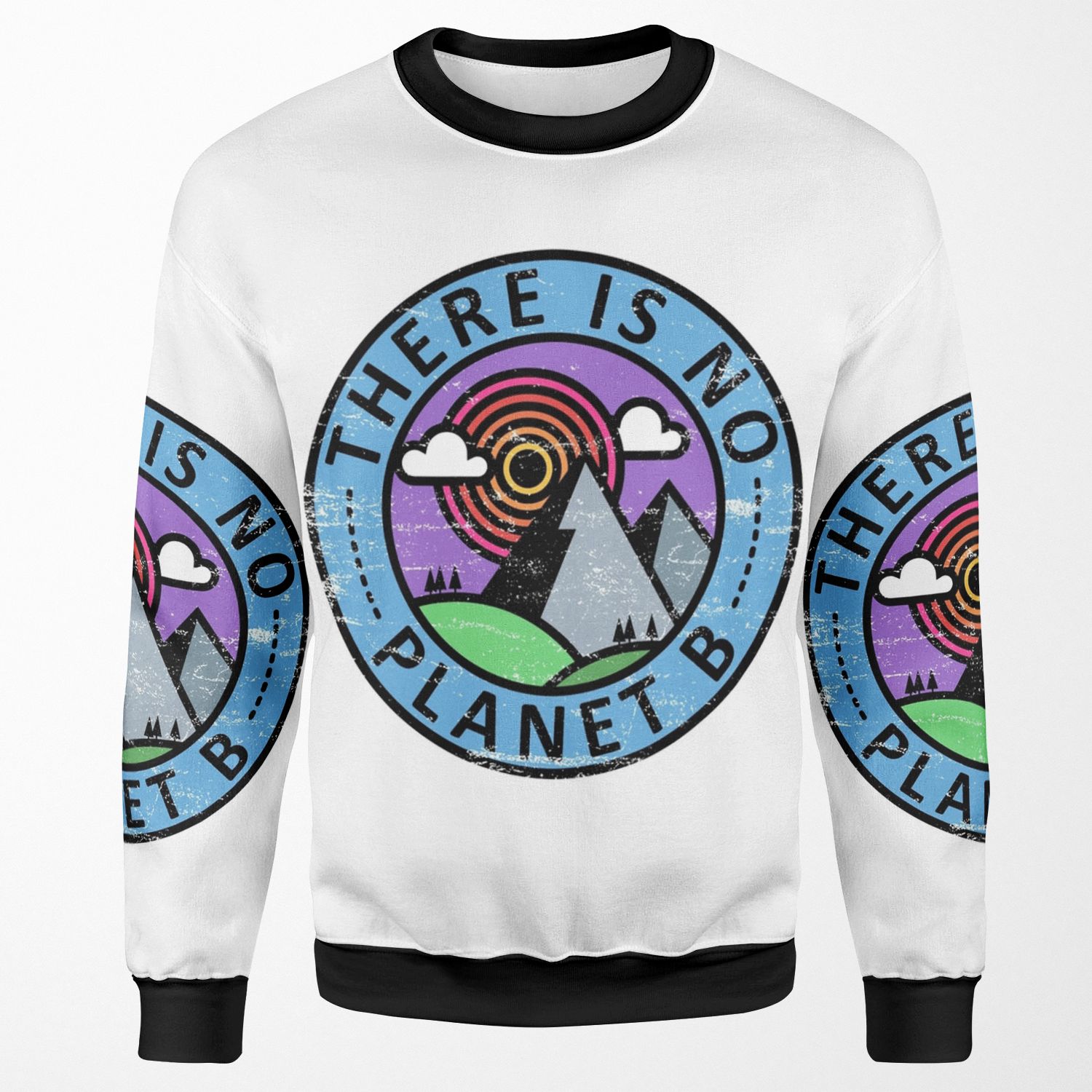There Is No Planet B All-over-print Unisex Sweatshirt