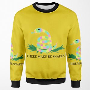 There Make Be Snakes All-over-print Unisex Sweatshirt