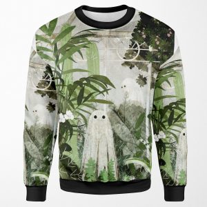 There S A Ghost In The Greenhouse Again All-over-print Unisex Sweatshirt