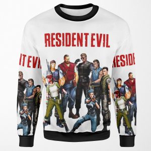 They Escaped Into The Mansion Where They Thought It Was Safe Yet All-over-print Unisex Sweatshirt