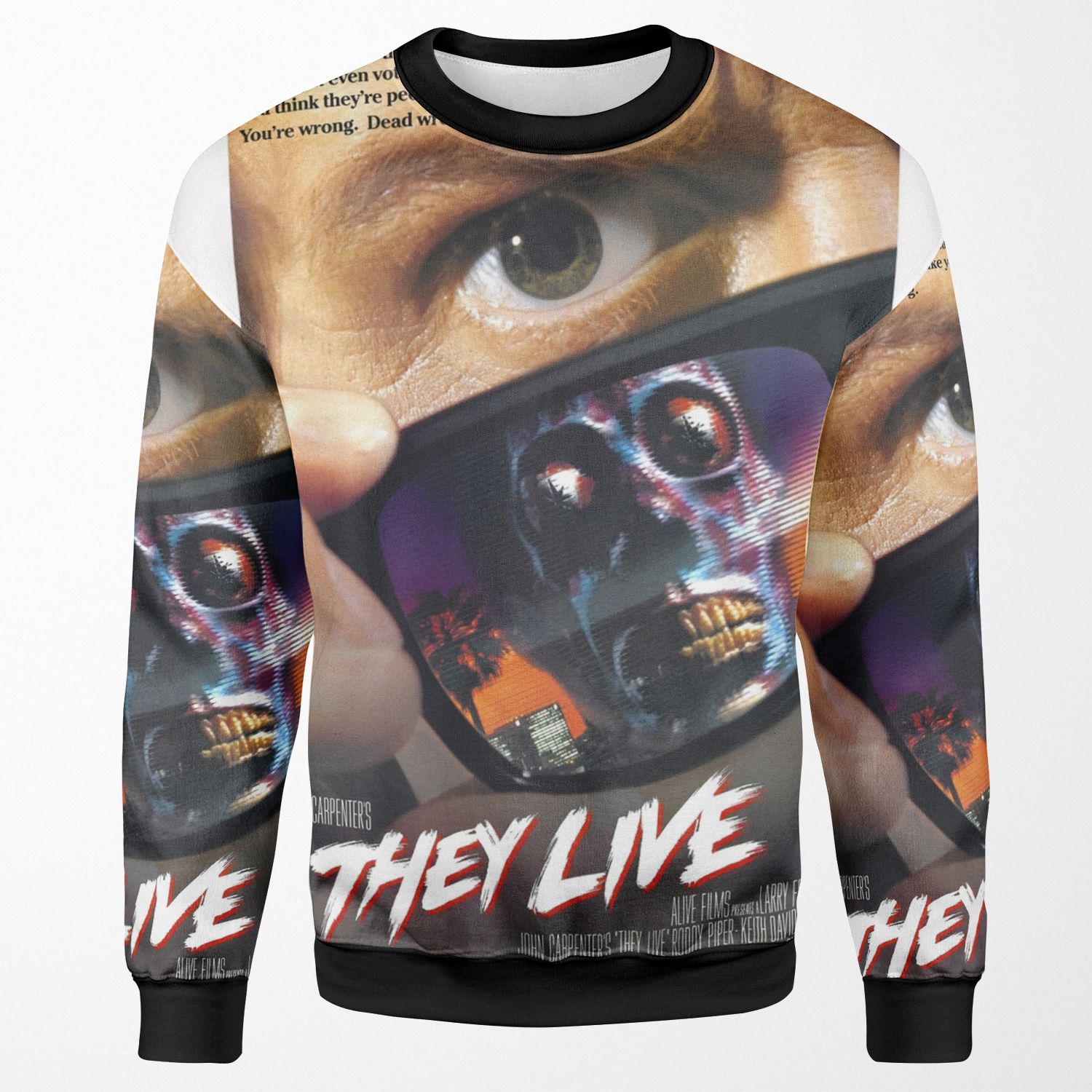 They Live All-over-print Unisex Sweatshirt
