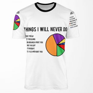 Things I Will Never Do All-over-print T-shirt